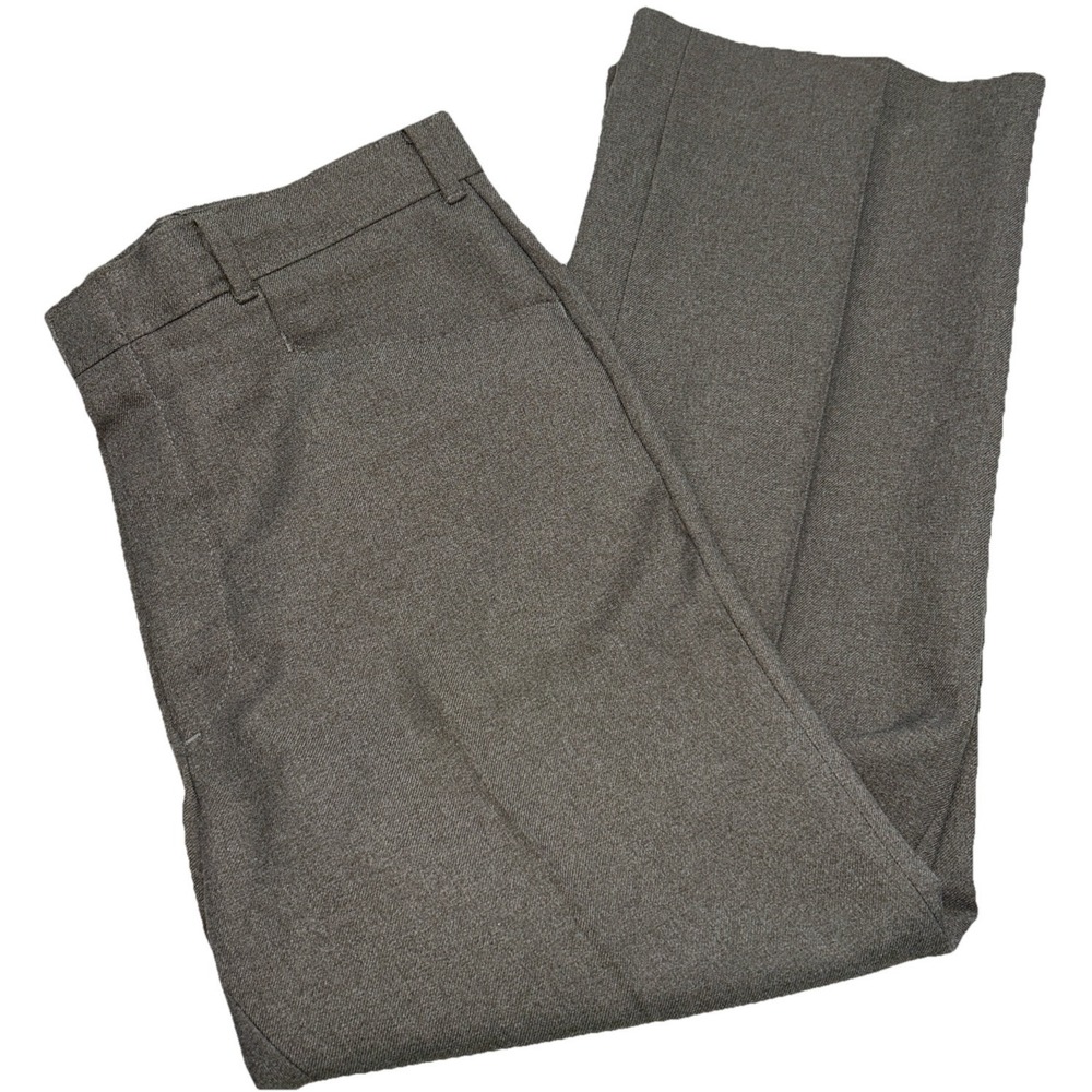 Vintage 80s Levis Menswear Action Slacks Pleated Mens 36x27 Brown‎ Sta-prest